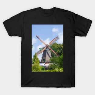 Windmill, mill, Bergedorf, Hamburg T-Shirt